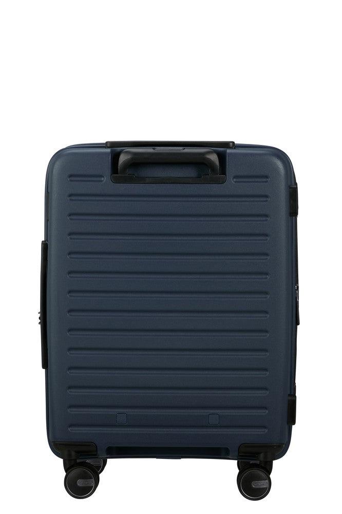 Samsonite RESTACKD utvidbar kabinkoffert 55 cm Midnight-Harde kofferter-BagBrokers