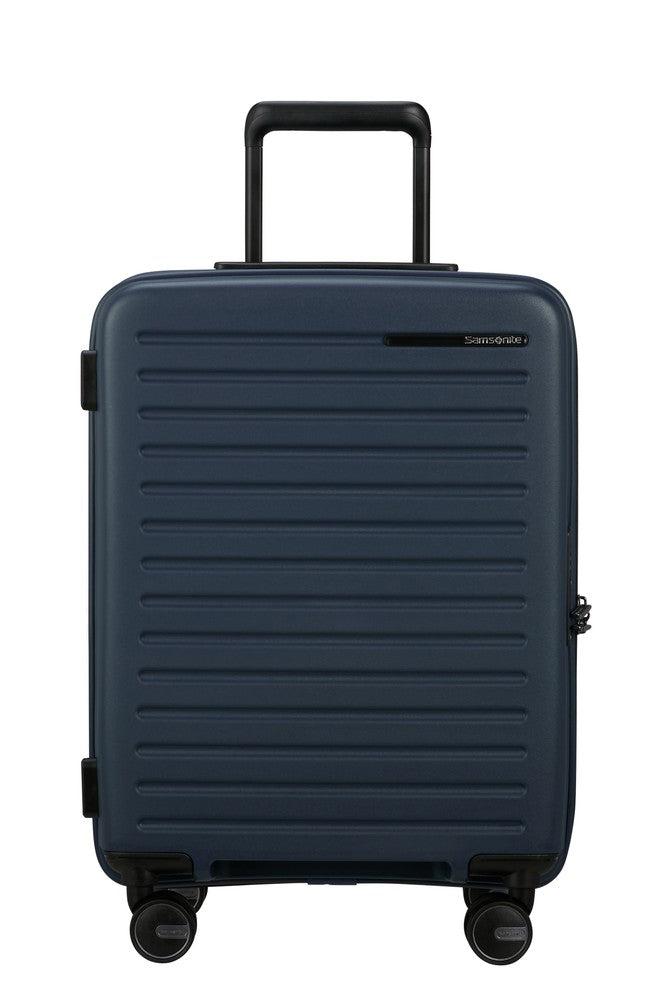 Samsonite RESTACKD utvidbar kabinkoffert 55 cm Midnight-Harde kofferter-BagBrokers