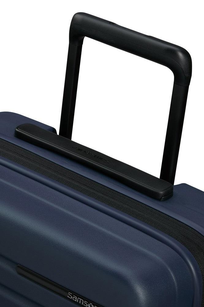 Samsonite RESTACKD utvidbar kabinkoffert 55 cm Midnight-Harde kofferter-BagBrokers