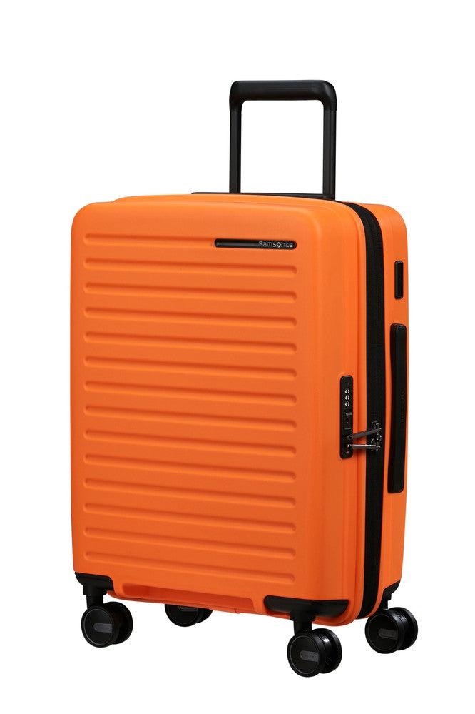 Samsonite RESTACKD utvidbar kabinkoffert 55 cm Papaya-Harde kofferter-BagBrokers