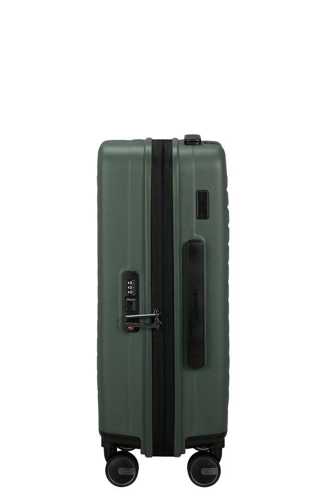 Samsonite RESTACKD utvidbar kabinkoffert 55 cm Sage-Harde kofferter-BagBrokers