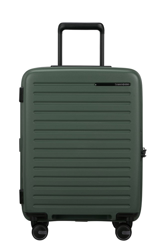 Samsonite RESTACKD utvidbar kabinkoffert 55 cm Sage-Harde kofferter-BagBrokers