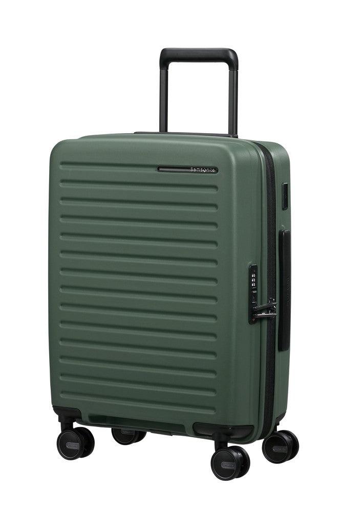 Samsonite RESTACKD utvidbar kabinkoffert 55 cm Sage-Harde kofferter-BagBrokers