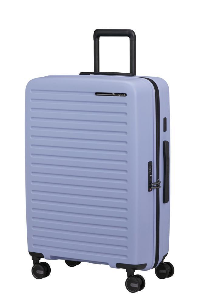 Samsonite RESTACKD utvidbar medium koffert 68 cm Lavendel-Harde kofferter-BagBrokers