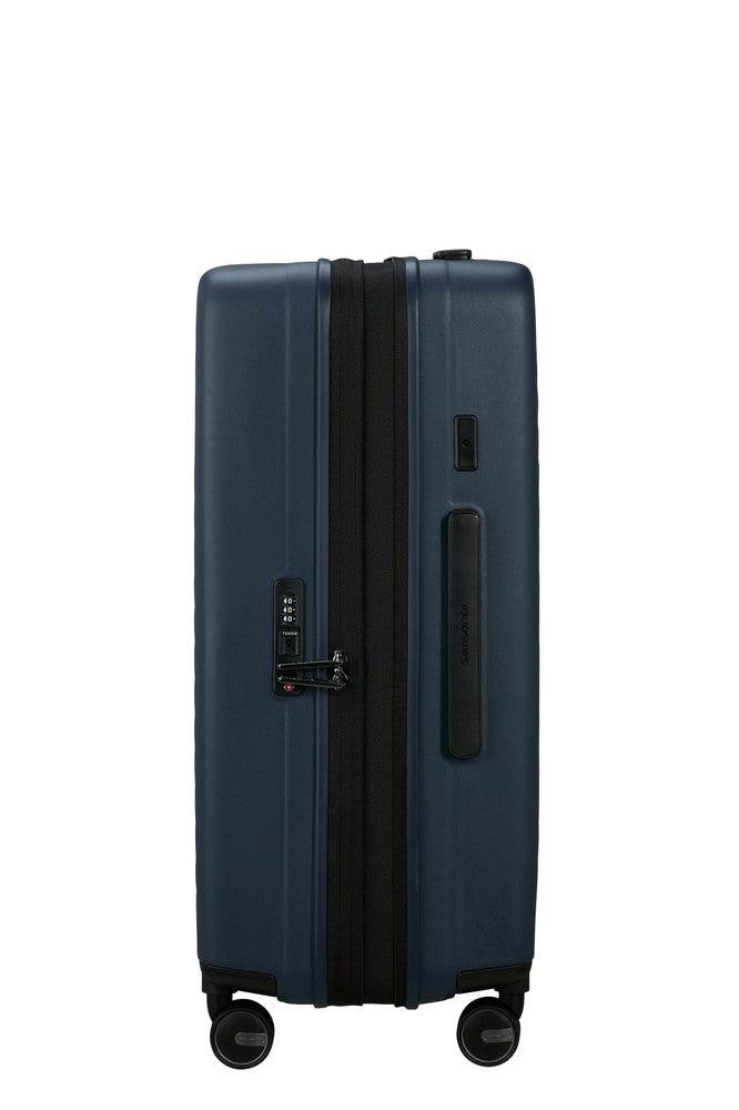 Samsonite RESTACKD utvidbar medium koffert 68 cm Midnight-Harde kofferter-BagBrokers