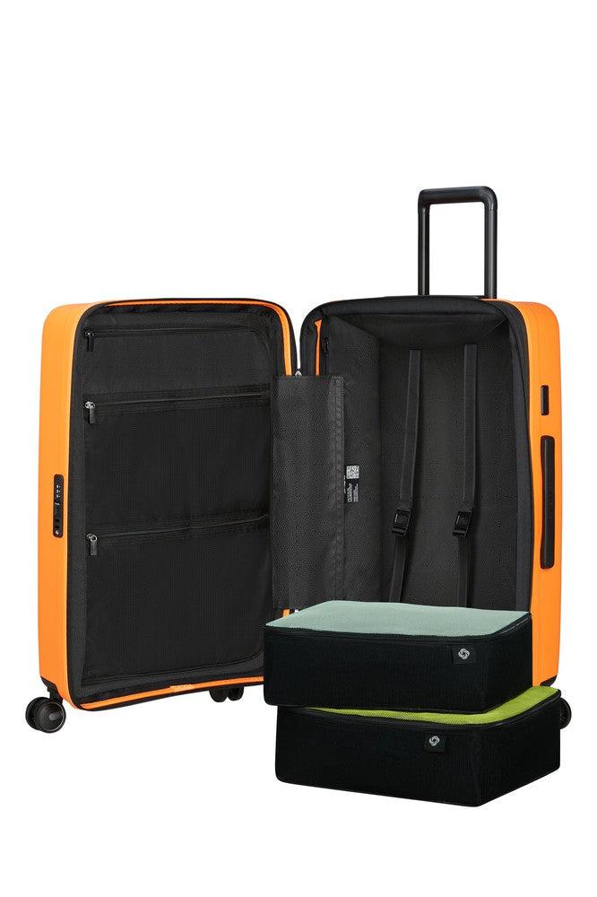 Samsonite RESTACKD utvidbar medium koffert 68 cm Papaya-Harde kofferter-BagBrokers