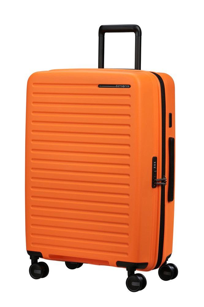 Samsonite RESTACKD utvidbar medium koffert 68 cm Papaya-Harde kofferter-BagBrokers