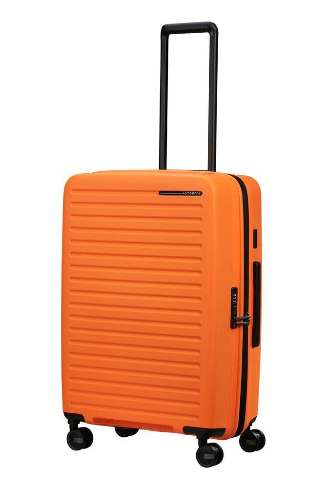 Samsonite RESTACKD utvidbar medium koffert 68 cm Papaya-Harde kofferter-BagBrokers