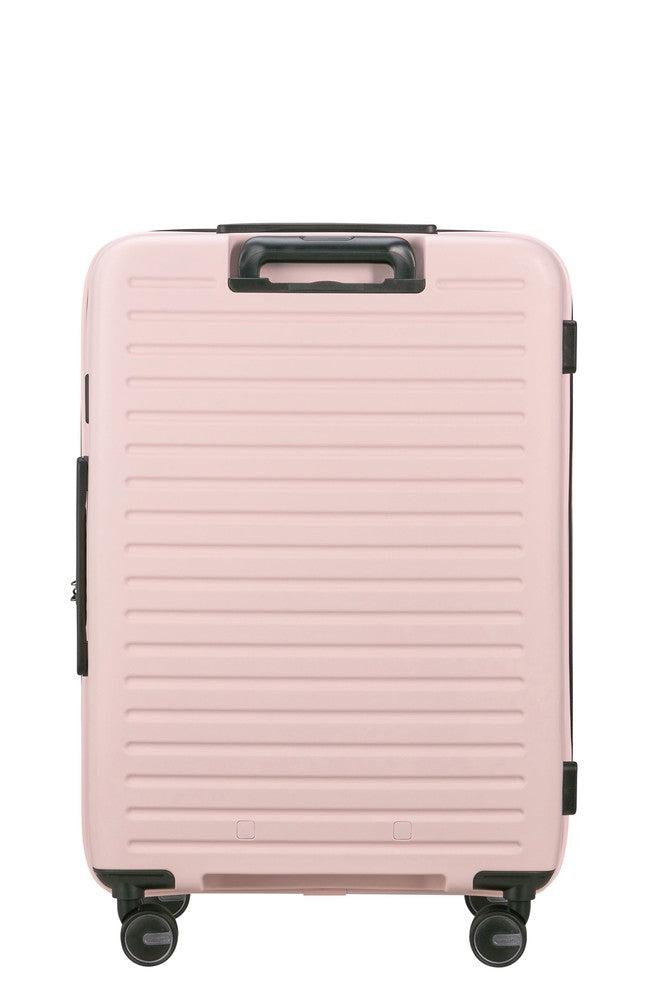 Samsonite RESTACKD utvidbar medium koffert 68 cm Rose-Harde kofferter-BagBrokers