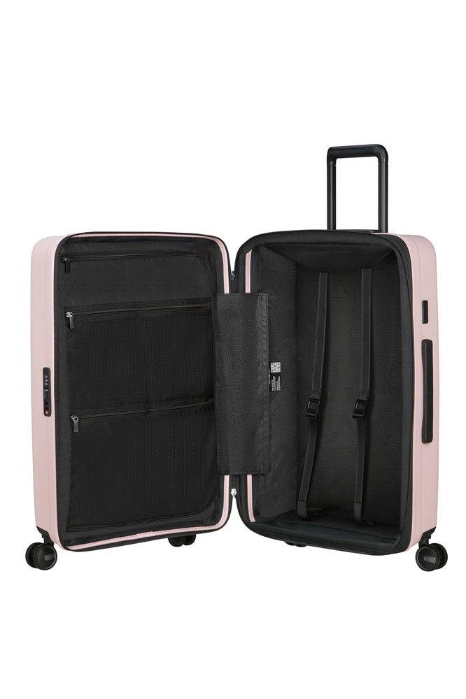 Samsonite RESTACKD utvidbar medium koffert 68 cm Rose-Harde kofferter-BagBrokers