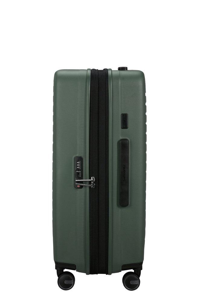 Samsonite RESTACKD utvidbar medium koffert 68 cm Sage-Harde kofferter-BagBrokers