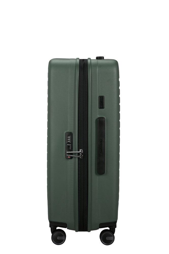 Samsonite RESTACKD utvidbar medium koffert 68 cm Sage-Harde kofferter-BagBrokers