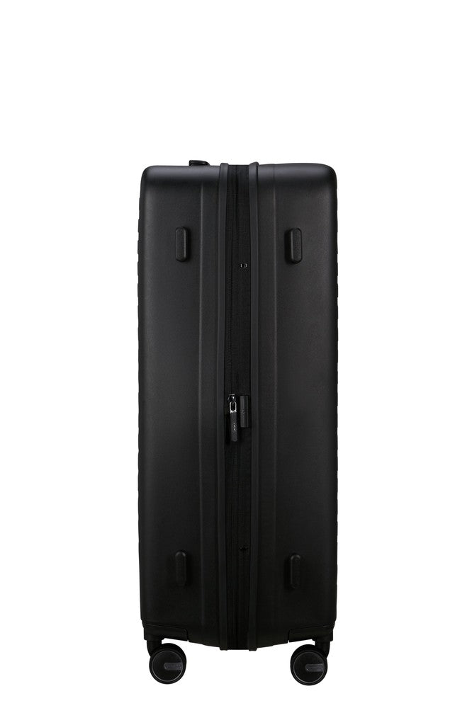 Samsonite RESTACKD utvidbar stor koffert 75 cm Black-Harde kofferter-BagBrokers