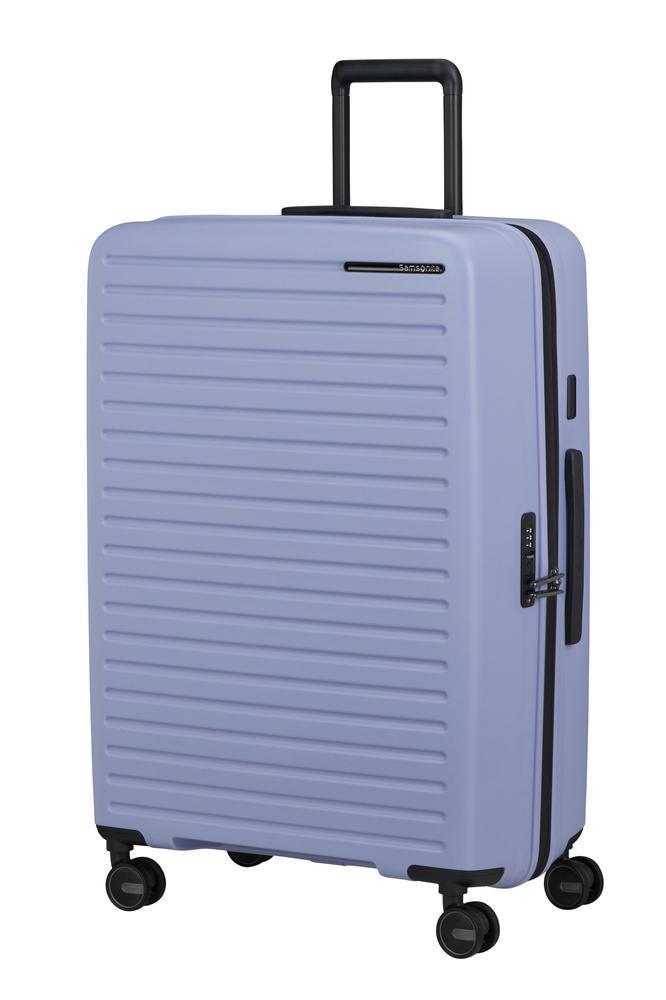 Samsonite RESTACKD utvidbar stor koffert 75 cm Lavendel-Harde kofferter-BagBrokers