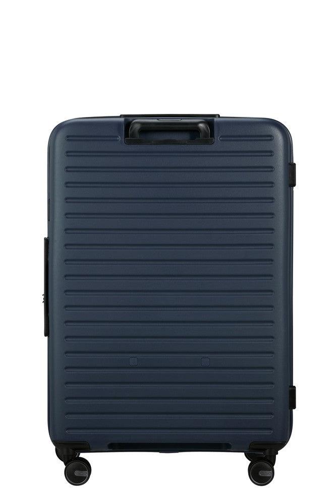 Samsonite RESTACKD utvidbar stor koffert 75 cm Midnight-Harde kofferter-BagBrokers