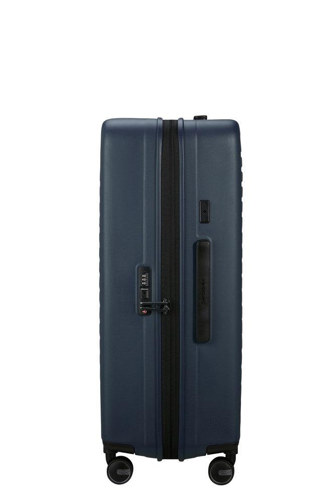 Samsonite RESTACKD utvidbar stor koffert 75 cm Midnight-Harde kofferter-BagBrokers