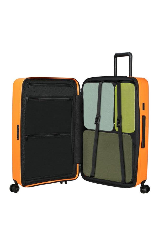 Samsonite RESTACKD utvidbar stor koffert 75 cm Papaya-Harde kofferter-BagBrokers