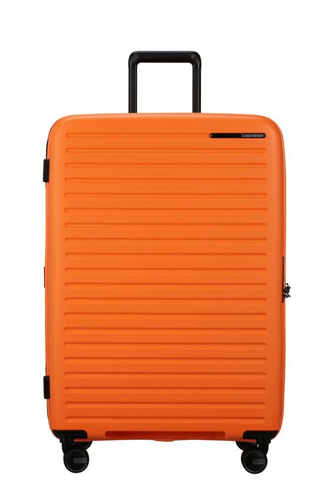 Samsonite RESTACKD utvidbar stor koffert 75 cm Papaya-Harde kofferter-BagBrokers