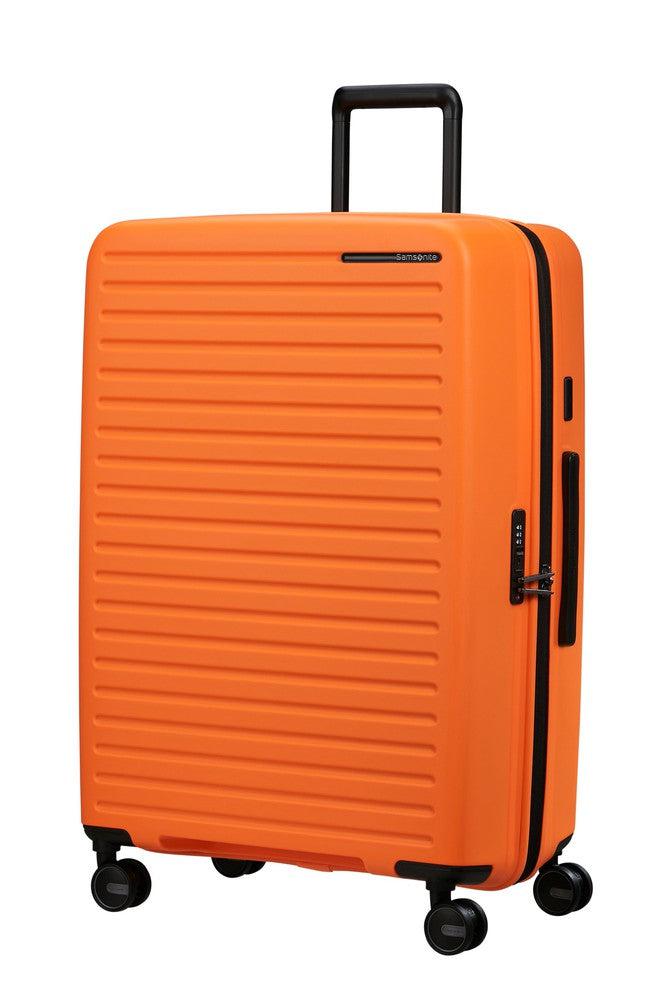 Samsonite RESTACKD utvidbar stor koffert 75 cm Papaya-Harde kofferter-BagBrokers