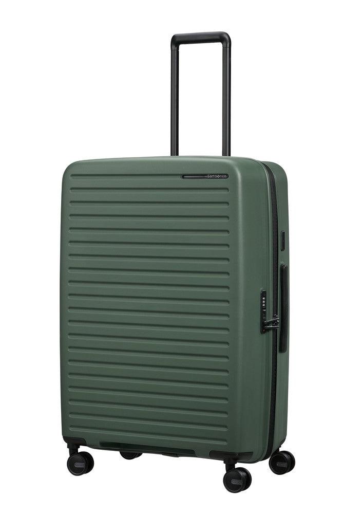 Samsonite RESTACKD utvidbar stor koffert 75 cm Sage-Harde kofferter-BagBrokers