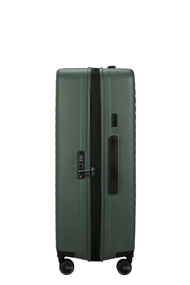 Samsonite RESTACKD utvidbar stor koffert 75 cm Sage-Harde kofferter-BagBrokers