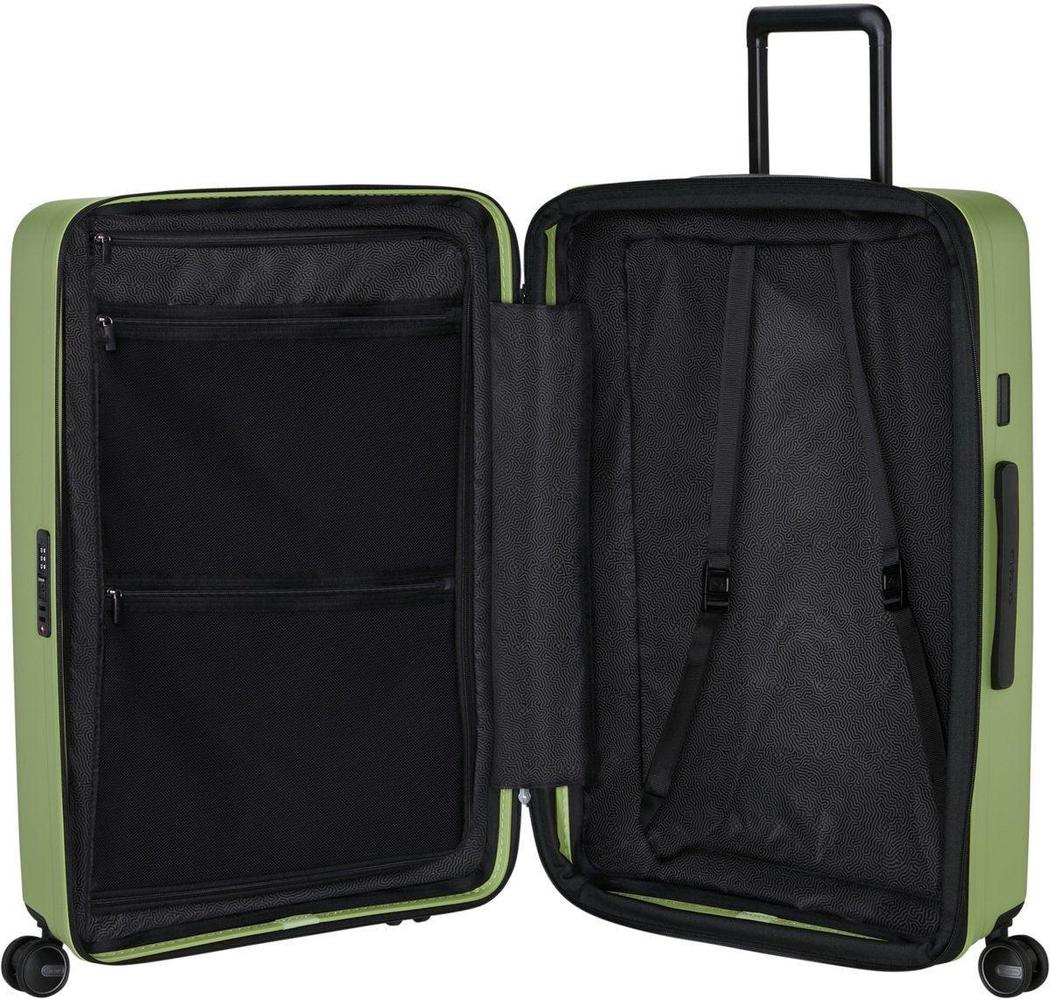 Samsonite RESTACKD utvidbar stor koffert 75 cm Wasabi-Harde kofferter-BagBrokers