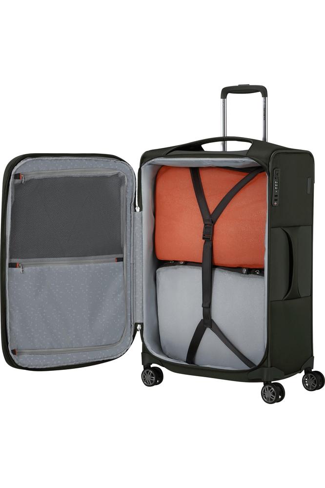 Samsonite Re-Lite myk Utvidbar koffert med 4 hjul 67 cm Climbing Ivy-Myke kofferter-BagBrokers