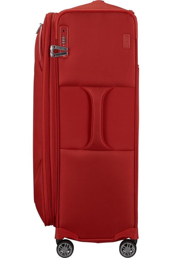 Samsonite Re-Lite myk Utvidbar koffert med 4 hjul 78 cm Valmuerød-Myke kofferter-BagBrokers