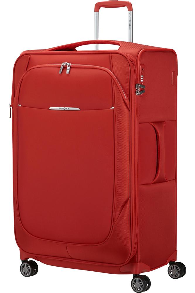 Samsonite Re-Lite myk Utvidbar koffert med 4 hjul 78 cm Valmuerød-Myke kofferter-BagBrokers