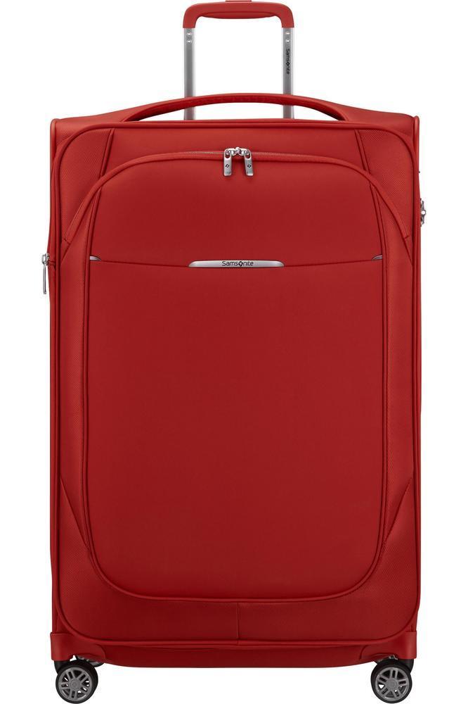 Samsonite Re-Lite myk Utvidbar koffert med 4 hjul 78 cm Valmuerød-Myke kofferter-BagBrokers