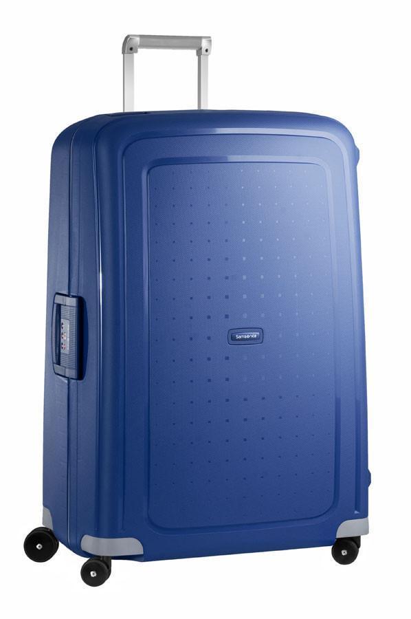 Harde kofferter-Samsonite. S`Cure, hard lett stor koffert XL 81 cm/138L Mørke Blå-BagBrokers