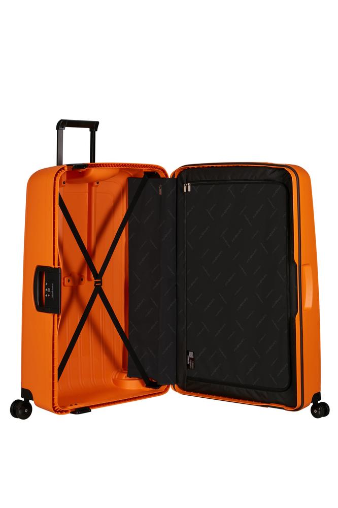 Samsonite S'Cure hard ekstra stor koffert 81 cm/138L Apricot-Harde kofferter-BagBrokers