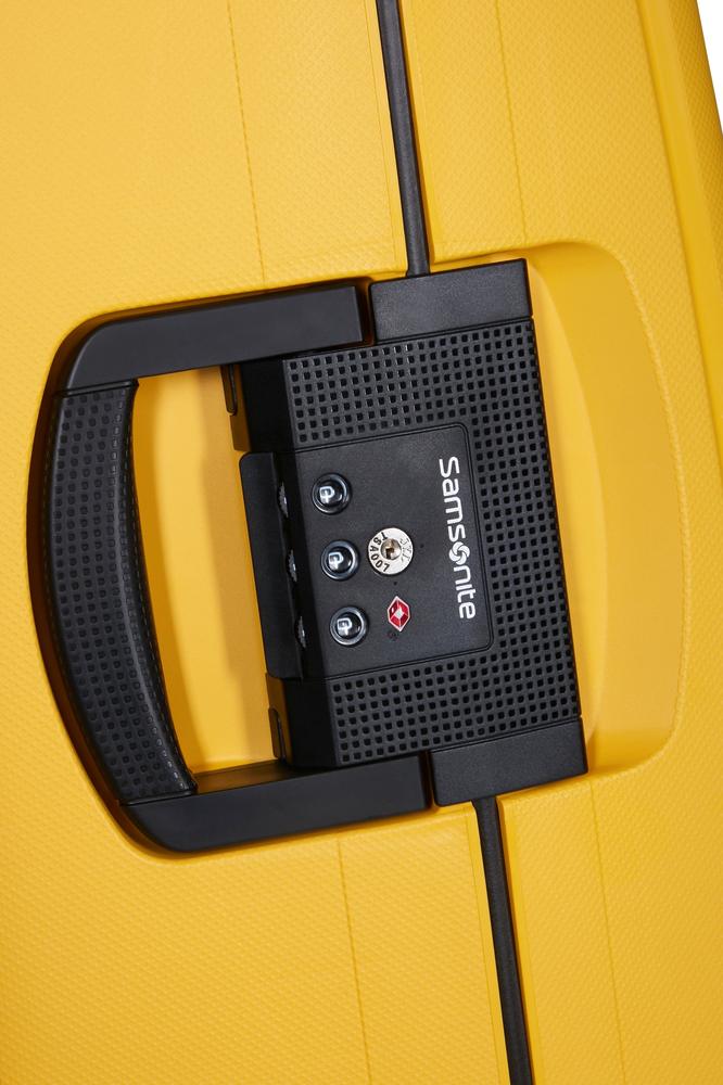 Samsonite S'Cure hard ekstra stor koffert 81 cm/138L Citrus-Harde kofferter-BagBrokers