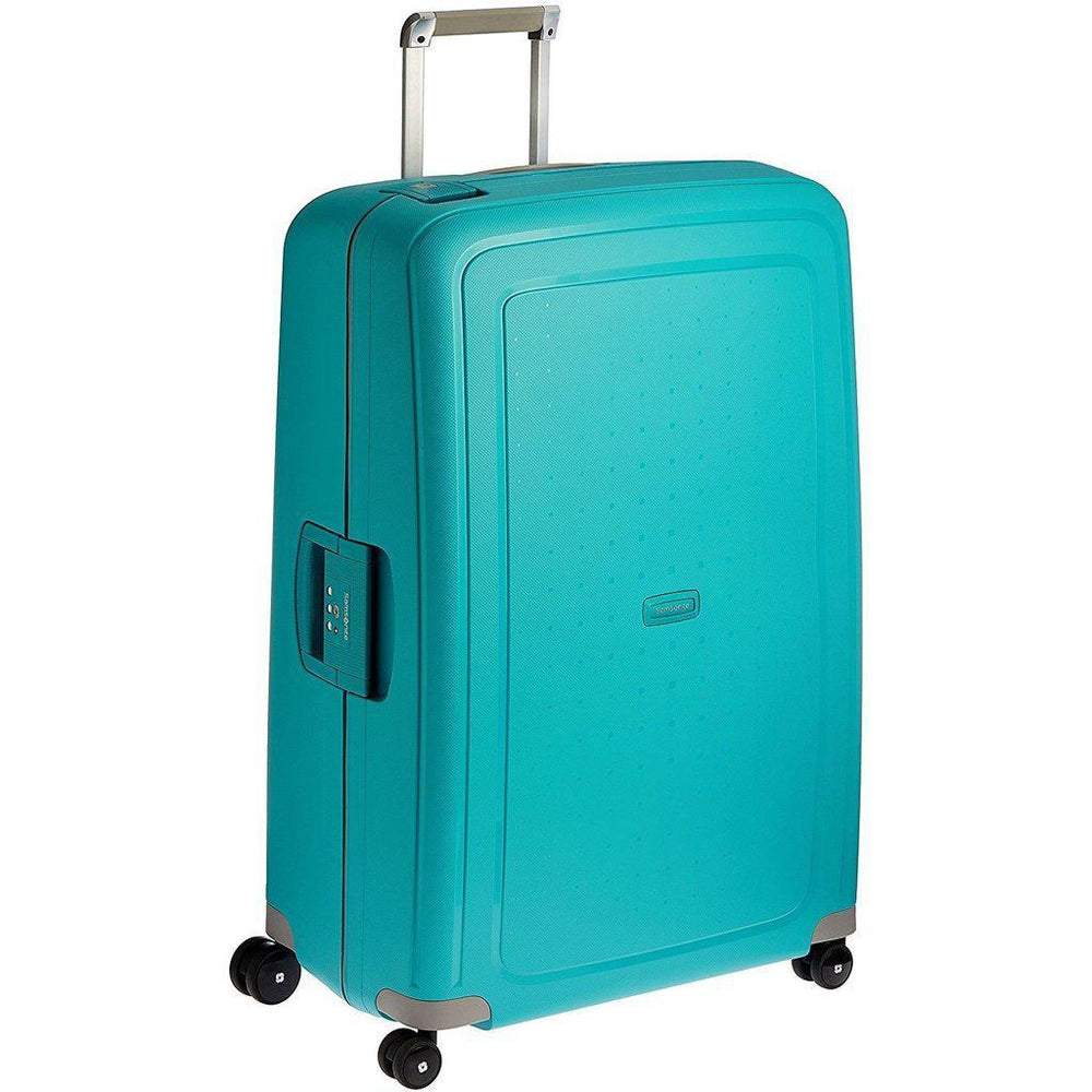 Samsonite S'Cure, hard ekstra stor koffert XL 81 cm/138L Aqua Blue-Harde kofferter-BagBrokers