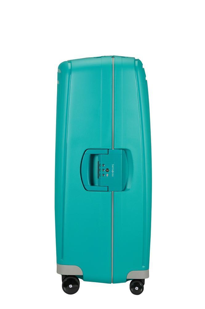 Samsonite S'Cure hard ekstra stor koffert XL 81 cm/138L Aqua Blue-Harde kofferter-BagBrokers