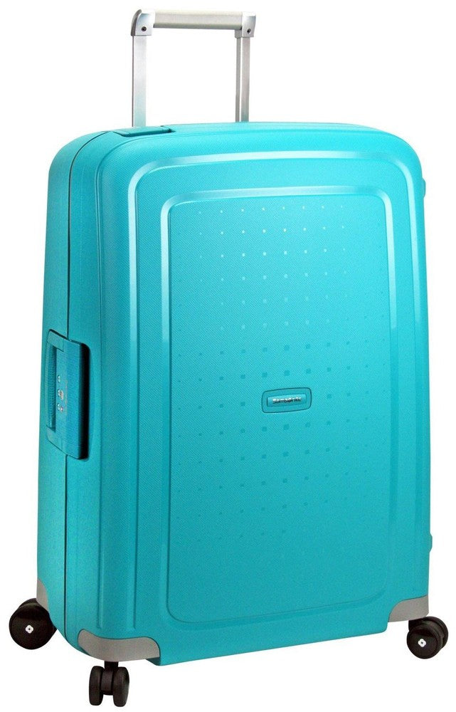 Samsonite S'Cure hard ekstra stor koffert XL 81 cm/138L Aqua Blue-Harde kofferter-BagBrokers