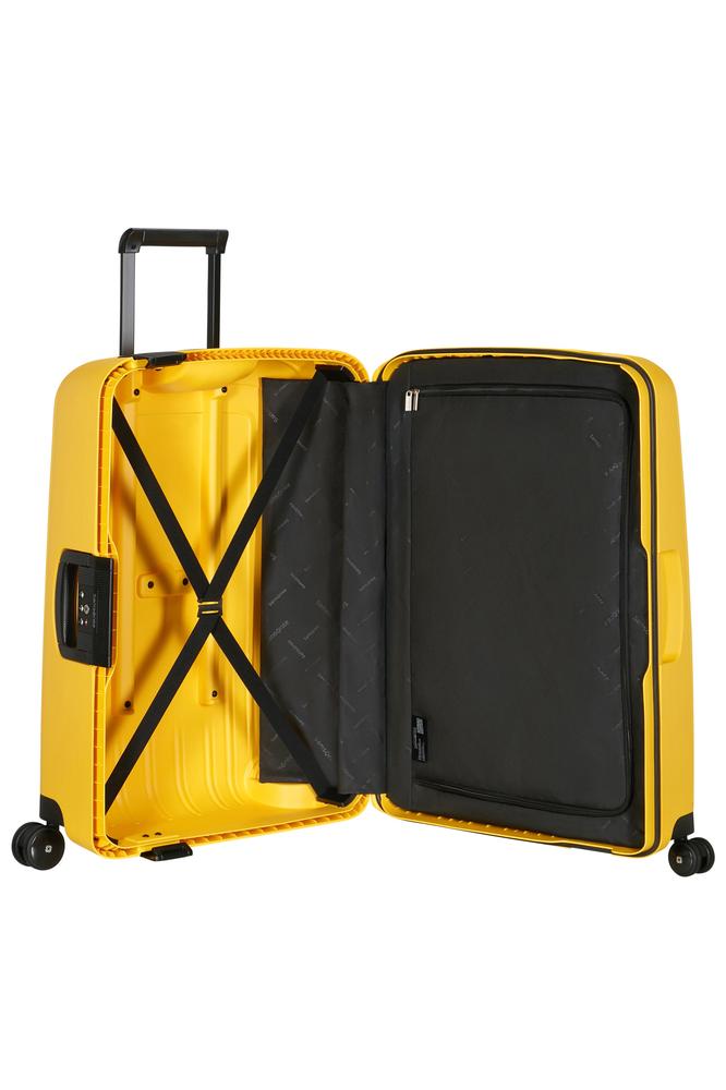 Samsonite S'Cure hard kabin koffert 55 cm/34L Citrus-Harde kofferter-BagBrokers