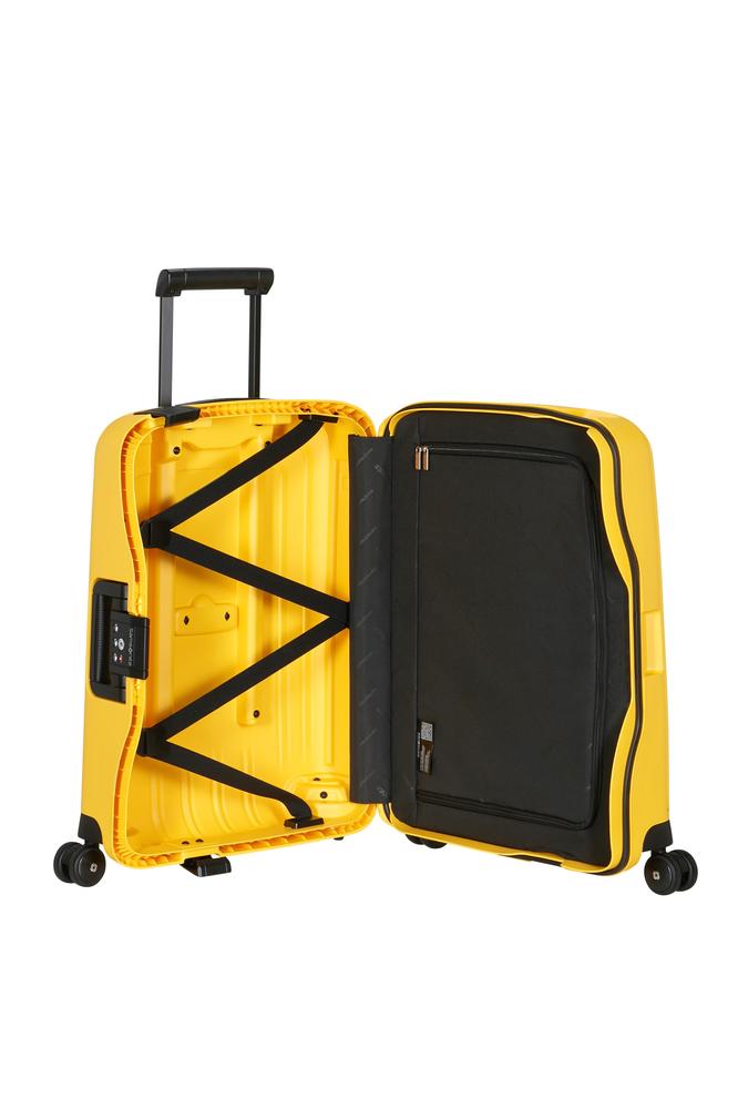 Samsonite S'Cure hard kabin koffert 55 cm/34L Citrus-Harde kofferter-BagBrokers