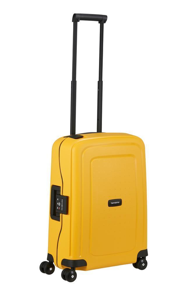 Samsonite S'Cure hard kabin koffert 55 cm/34L Citrus-Harde kofferter-BagBrokers