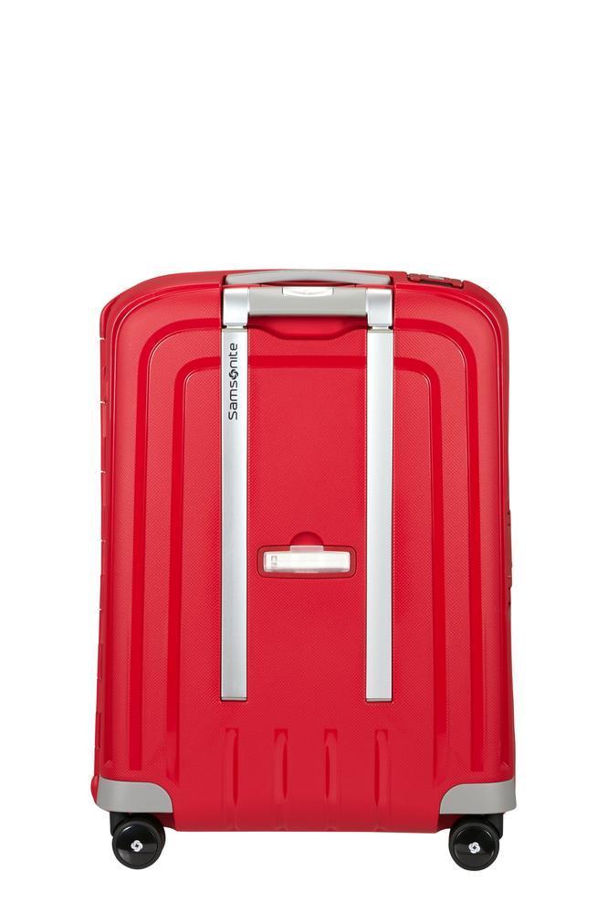 Samsonite S'Cure hard kabin koffert 55 cm/34L Crimson Red-Harde kofferter-BagBrokers
