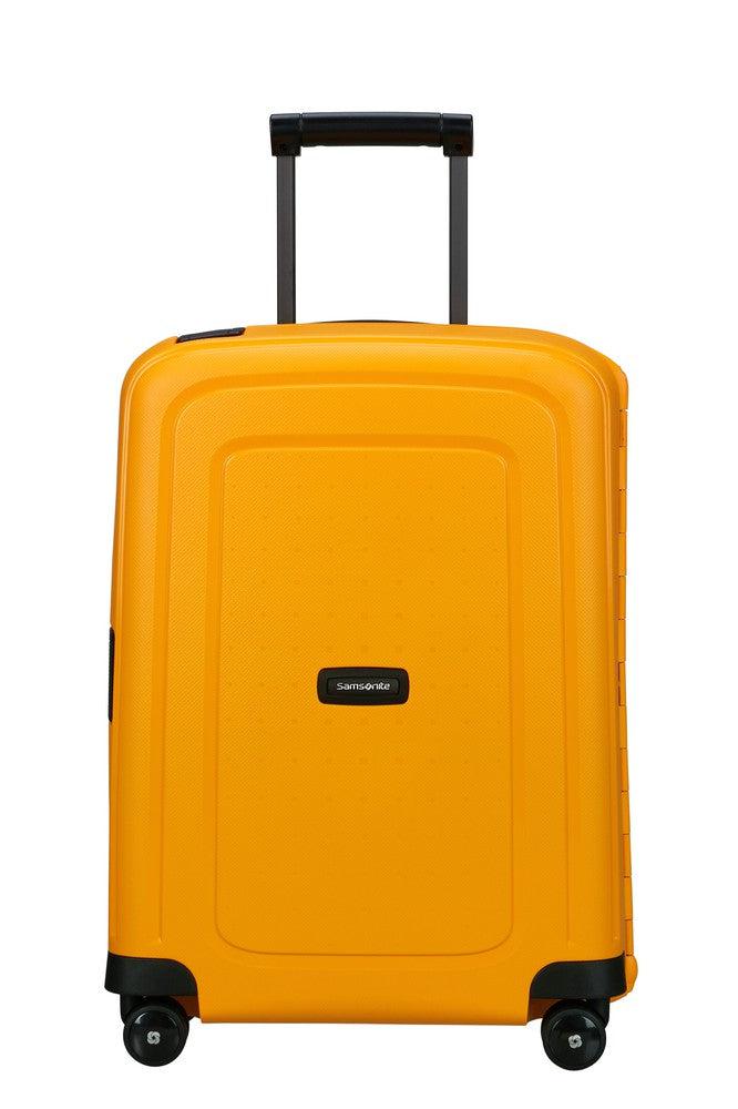 Samsonite S'Cure hard kabin koffert 55 cm/34L Honey Yellow-Harde kofferter-BagBrokers