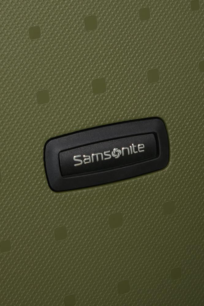 Samsonite S'Cure hard ekstra stor koffert 81 cm/138L Olive-Harde kofferter-BagBrokers