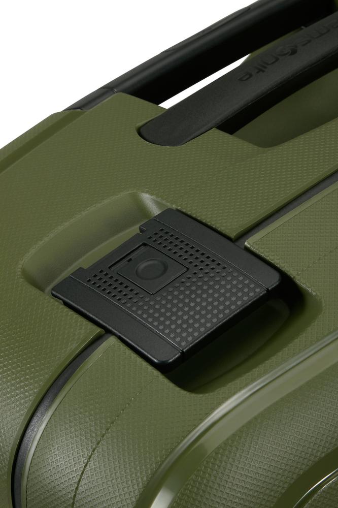Samsonite S'Cure hard ekstra stor koffert 81 cm/138L Olive-Harde kofferter-BagBrokers