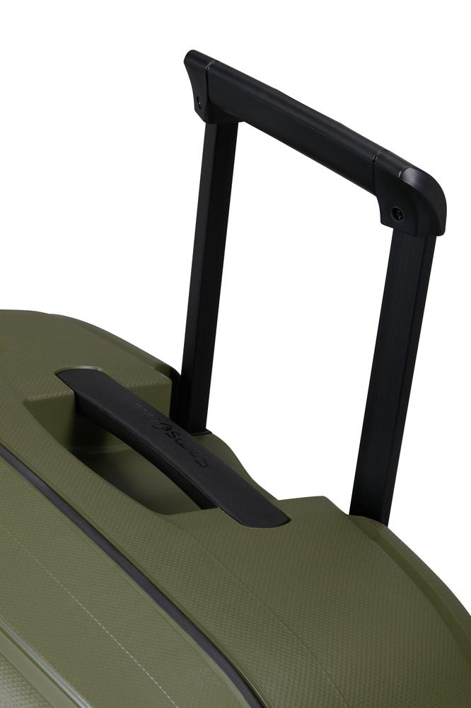 Samsonite S'Cure hard ekstra stor koffert 81 cm/138L Olive-Harde kofferter-BagBrokers
