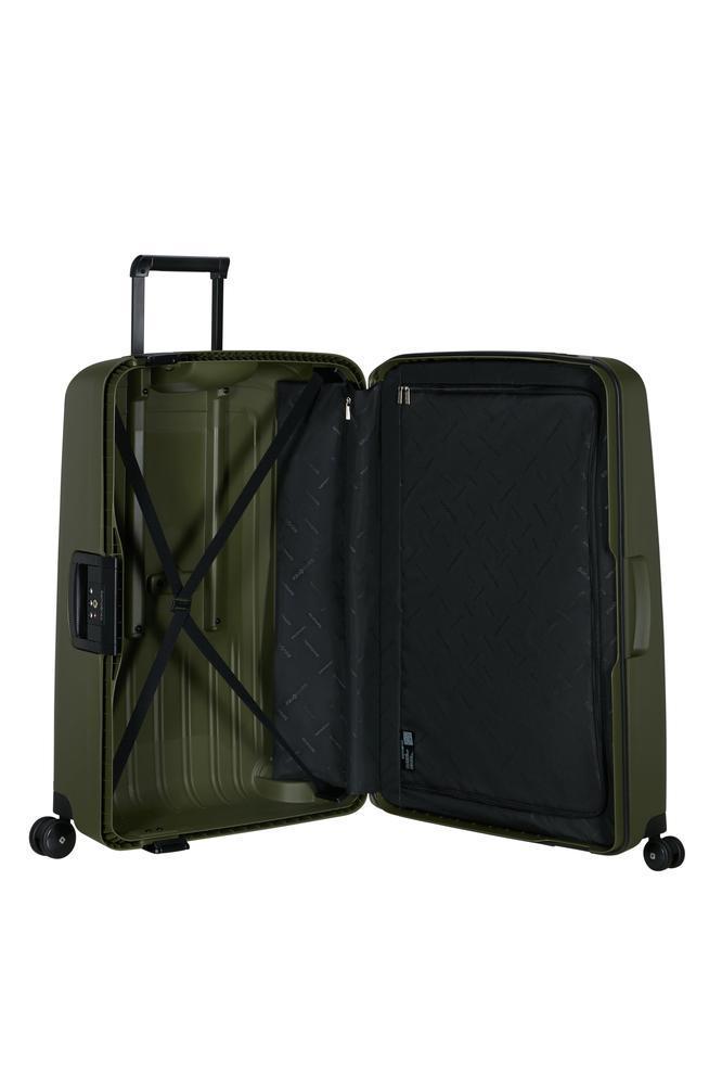 Samsonite S'Cure hard kabin koffert 55 cm/34L Olive-Harde kofferter-BagBrokers