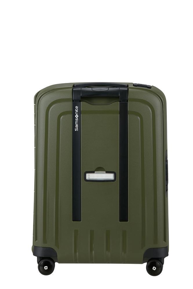 Samsonite S'Cure hard kabin koffert 55 cm/34L Olive-Harde kofferter-BagBrokers