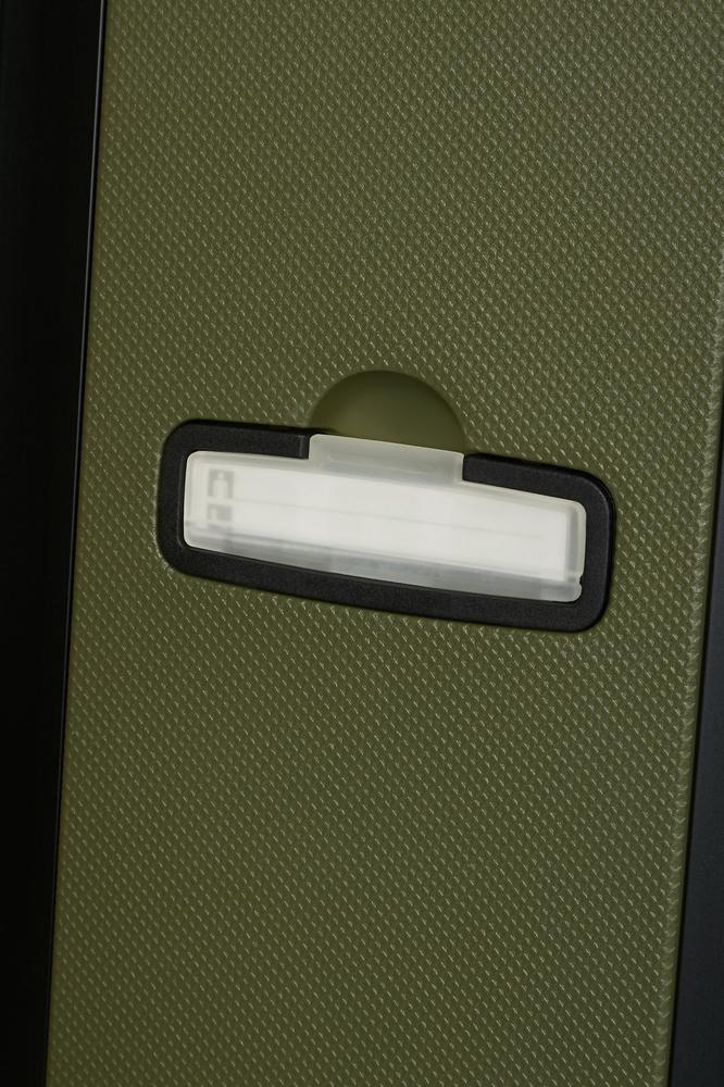 Samsonite S'Cure hard ekstra stor koffert 81 cm/138L Olive-Harde kofferter-BagBrokers