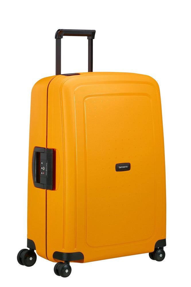 Samsonite S'Cure hard medium koffert 69 cm/79L Honey Yellow-Harde kofferter-BagBrokers