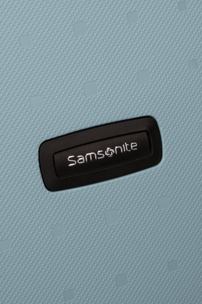 Samsonite S'Cure hard medium koffert 69 cm/79L Icy Blue-Harde kofferter-BagBrokers