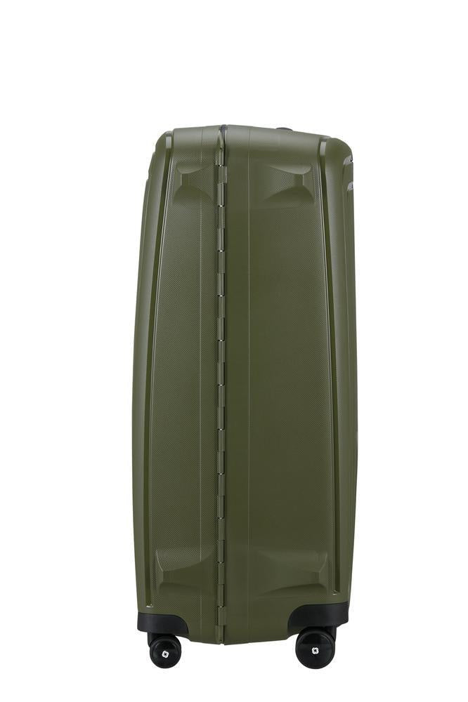 Samsonite S'Cure hard ekstra stor koffert 81 cm/138L Olive-Harde kofferter-BagBrokers